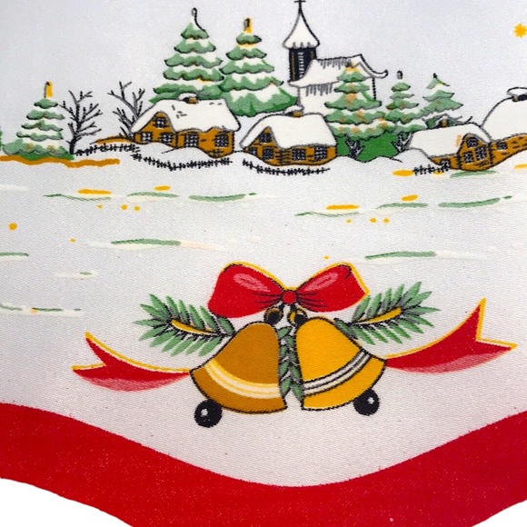 Violet Linen Incorporated Seasonal Christmas Table Topper - Picture 4 of 7